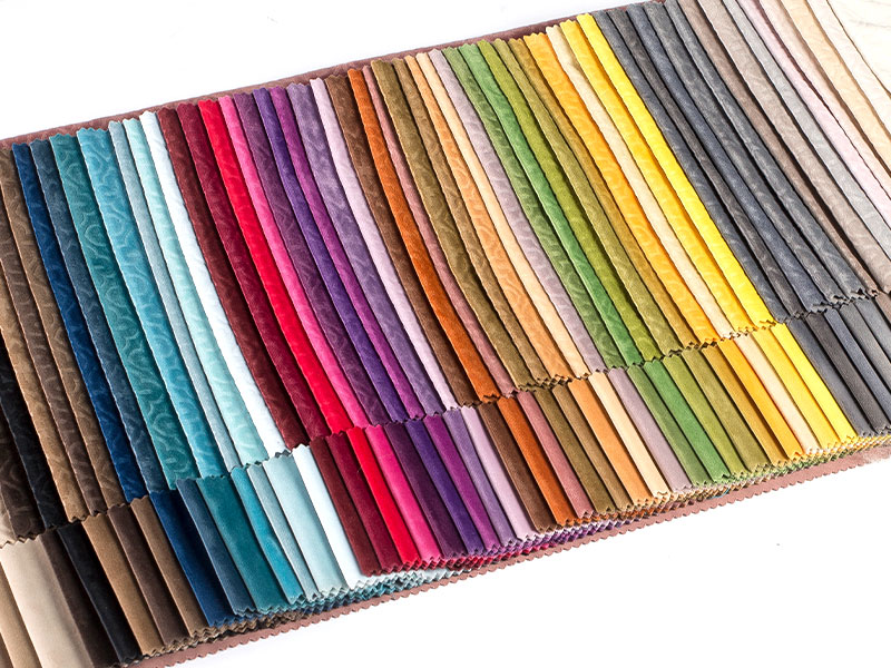 অভ্যন্তর নকশার জন্য উচ্চ-শেষ রঙ্গিন এমবসড ভেলভেট ফ্যাব্রিক