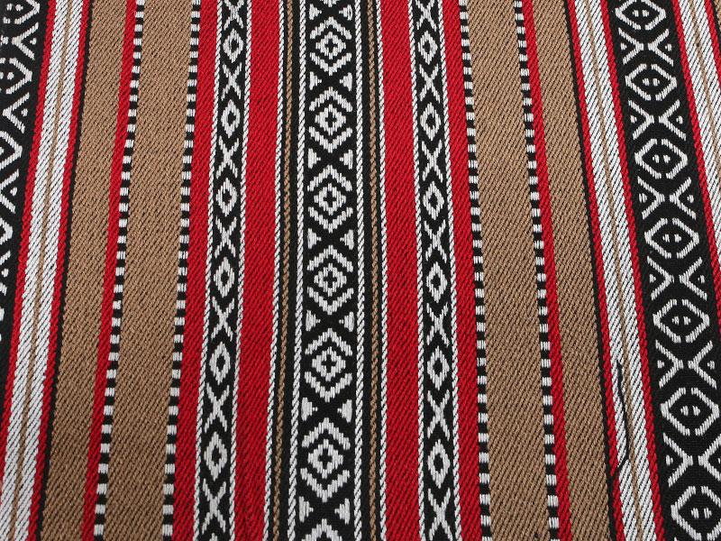 জলরোধী টেকসই 100% পলিয়েস্টার রঙ বোনা স্ট্রাইপ ফ্যাব্রিক