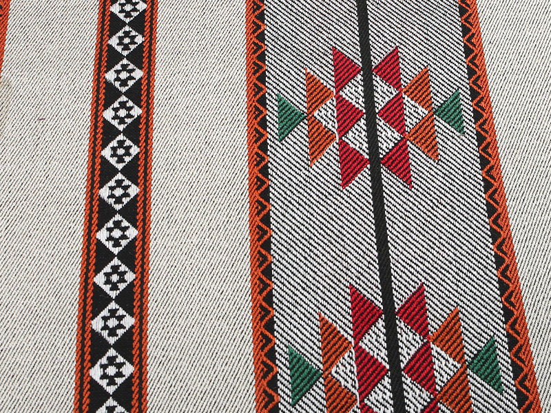 শ্বাস প্রশ্বাসের বোনা রঙ বোনা স্ট্রাইপ তাঁবু ফ্যাব্রিক