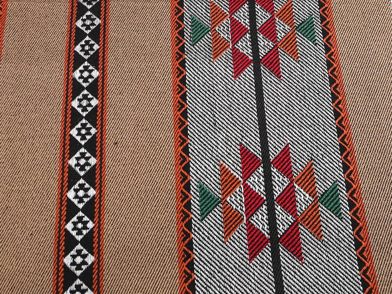 শ্বাস প্রশ্বাসের বোনা রঙ বোনা স্ট্রাইপ তাঁবু ফ্যাব্রিক