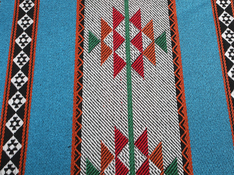 শ্বাস প্রশ্বাসের বোনা রঙ বোনা স্ট্রাইপ তাঁবু ফ্যাব্রিক