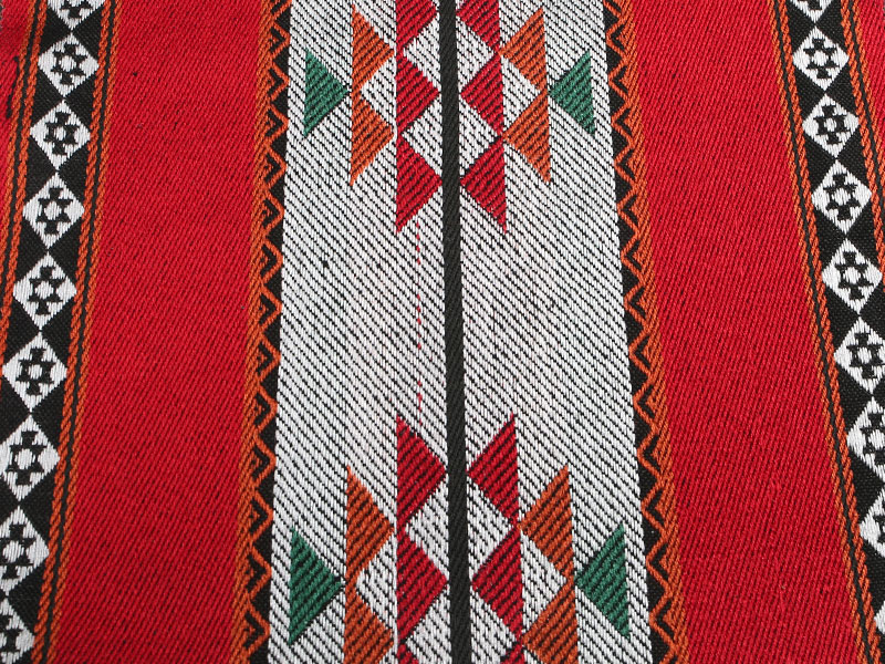 শ্বাস প্রশ্বাসের বোনা রঙ বোনা স্ট্রাইপ তাঁবু ফ্যাব্রিক