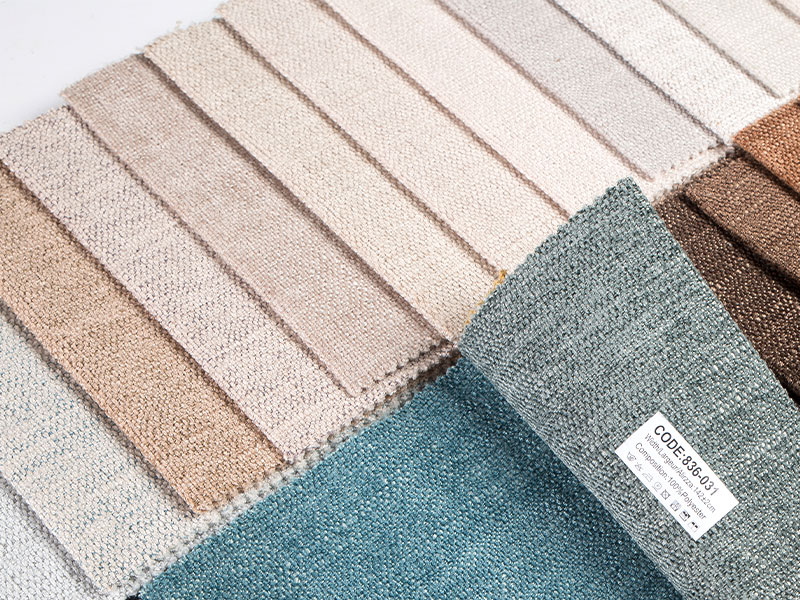 সোফা কভার এবং নিক্ষেপের জন্য নরম এবং বিলাসবহুল প্লেইন চেনিল ফ্যাব্রিক